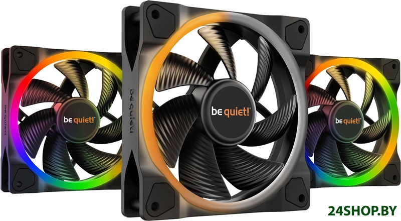 Набор вентиляторов be quiet! Light Wings 120mm PWM Triple Pack BL076 Набор вентиляторов be quiet! Light Wings 120mm PWM Triple Pack BL076