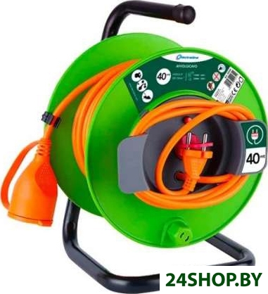 Удлинитель Electraline 49064 (40 м, зеленый) Удлинитель Electraline 49064 (40 м, зеленый)