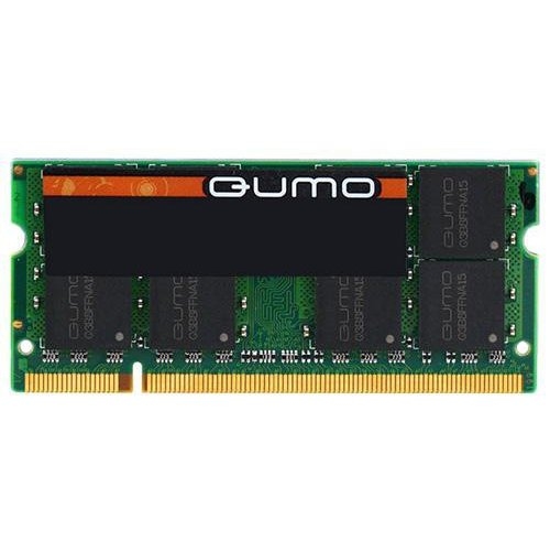 Оперативная память QUMO 2GB DDR2 SO-DIMM PC2-6400 (QUM2S-2G800T6) Оперативная память QUMO 2GB DDR2 SO-DIMM PC2-6400 (QUM2S-2G800T6)
