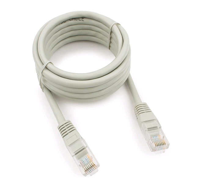 Патч-корд Cablexpert PP10-2M 2м (серый) Патч-корд Cablexpert PP10-2M 2м (серый)