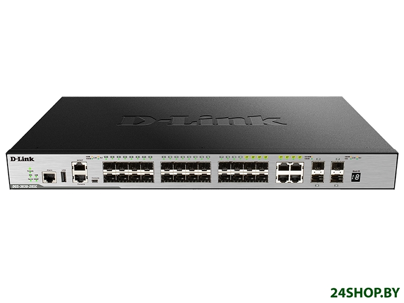 Управляемый коммутатор 3-го уровня D-Link DGS-3630-28SC/A2ASI Управляемый коммутатор 3-го уровня D-Link DGS-3630-28SC/A2ASI
