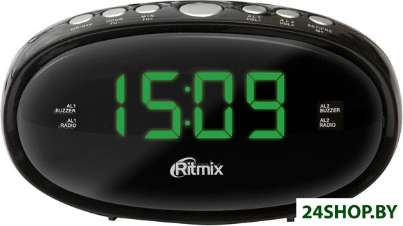 Радиочасы Ritmix RRC-616 (черный) Радиочасы Ritmix RRC-616 (черный)