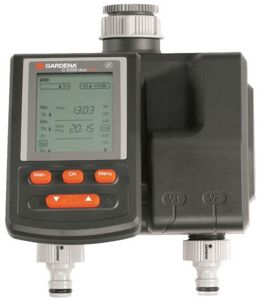 Таймер подачи воды GARDENA MultiControl duo (01874-29.000.00) Таймер подачи воды GARDENA MultiControl duo (01874-29.000.00)