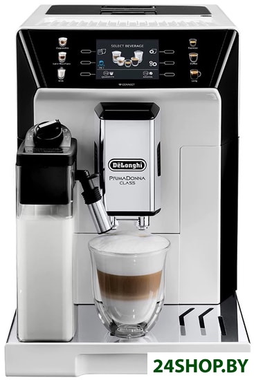 Эспрессо кофемашина DeLonghi PrimaDonna Class Evo ECAM550.65.W Эспрессо кофемашина DeLonghi PrimaDonna Class Evo ECAM550.65.W