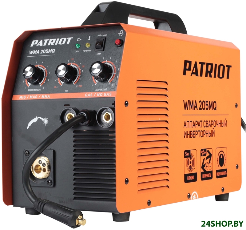 Сварочный инвертор Patriot WMA 205 MQ Сварочный инвертор Patriot WMA 205 MQ