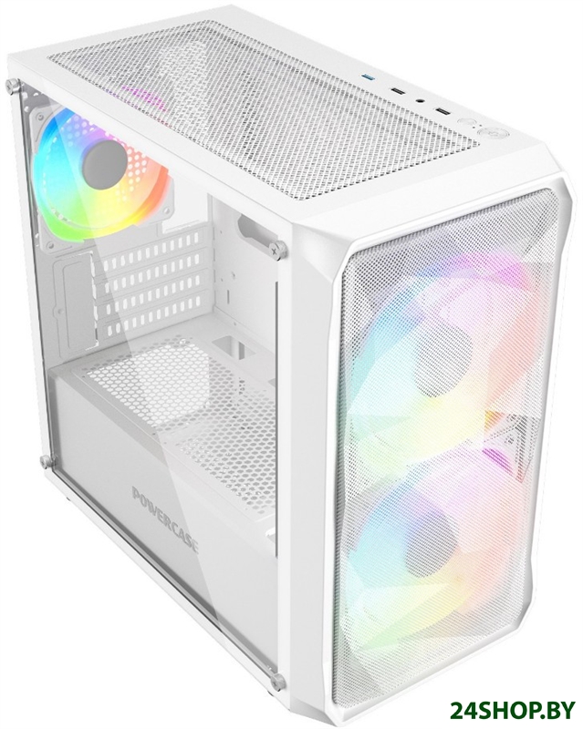 Корпус Powercase Mistral Micro A3W ARGB CMMAW-A3 Корпус Powercase Mistral Micro A3W ARGB CMMAW-A3