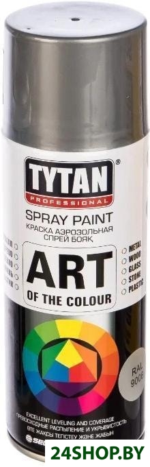 Краска Tytan Professional RAL 9005 400 мл (черный глянец) Краска Tytan Professional RAL 9005 400 мл (черный глянец)