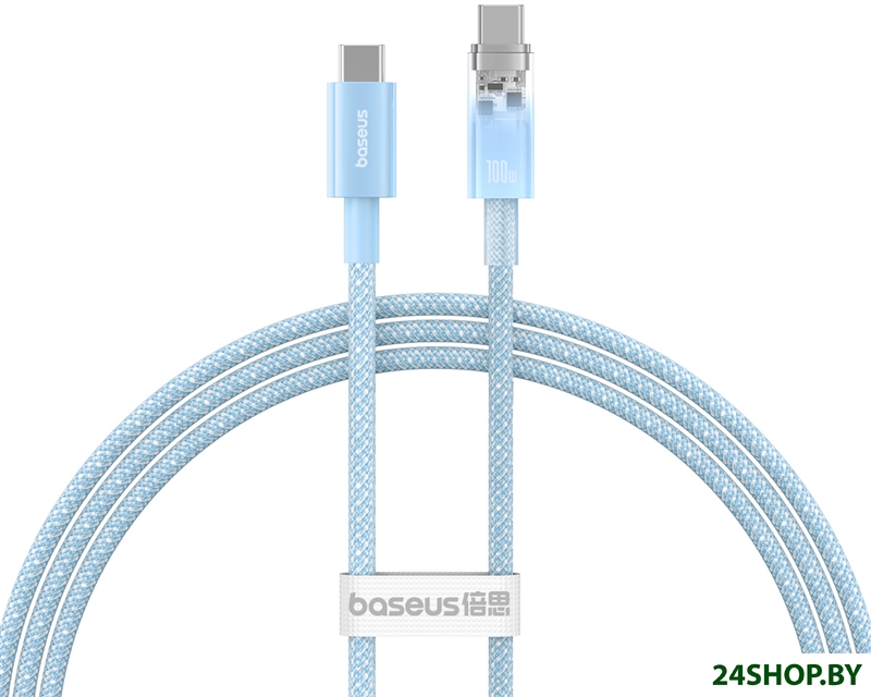 Кабель Baseus Explorer Series Fast Charging with Smart Temperature Control USB Type-C USB Type-C (1 Кабель Baseus Explorer Series Fast Charging with Smart Temperature Control USB Type-C USB Type-C (1