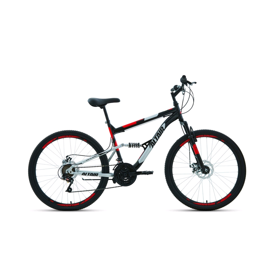 Велосипед Altair MTB FS 26 2.0 disc р.18 2021 (черный) Велосипед Altair MTB FS 26 2.0 disc р.18 2021 (черный)