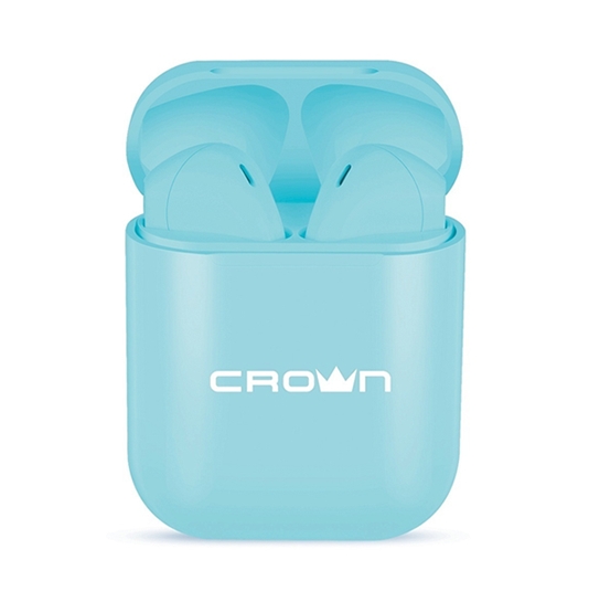 Наушники CrownMicro CMTWS-5005 (голубой) Наушники CrownMicro CMTWS-5005 (голубой)