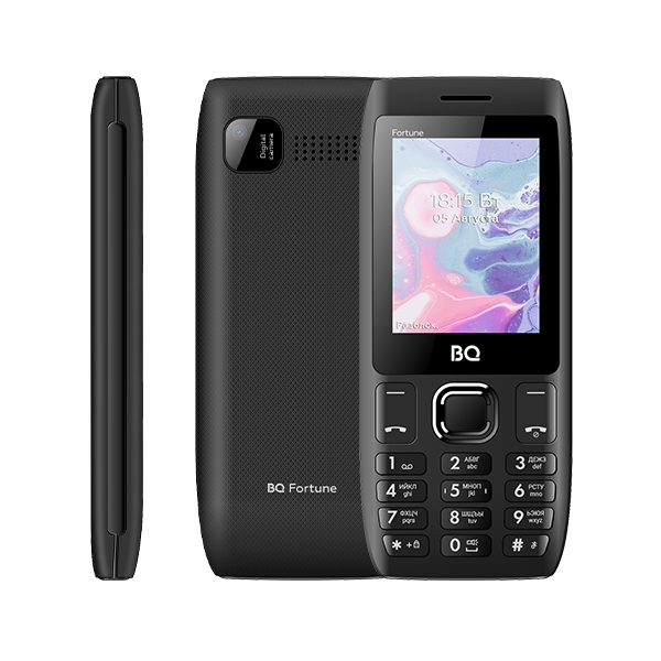 Мобильный телефон BQ-Mobile BQ-2450 Fortune (черный) Мобильный телефон BQ-Mobile BQ-2450 Fortune (черный)