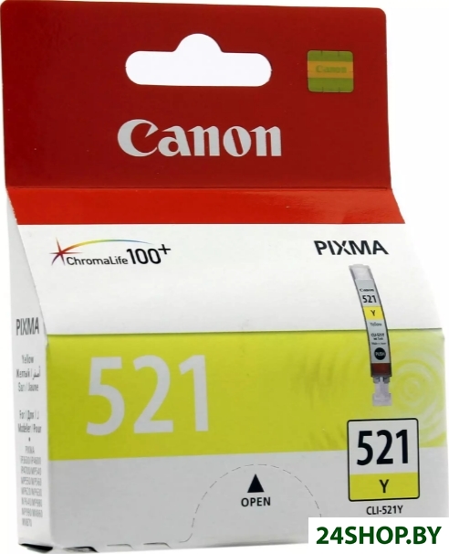 Чернильница Canon CLI-521Y Yellow Чернильница Canon CLI-521Y Yellow