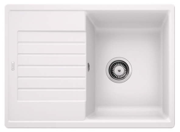 Кухонная мойка BLANCO Zia 45 S Compact (белый) Кухонная мойка BLANCO Zia 45 S Compact (белый)