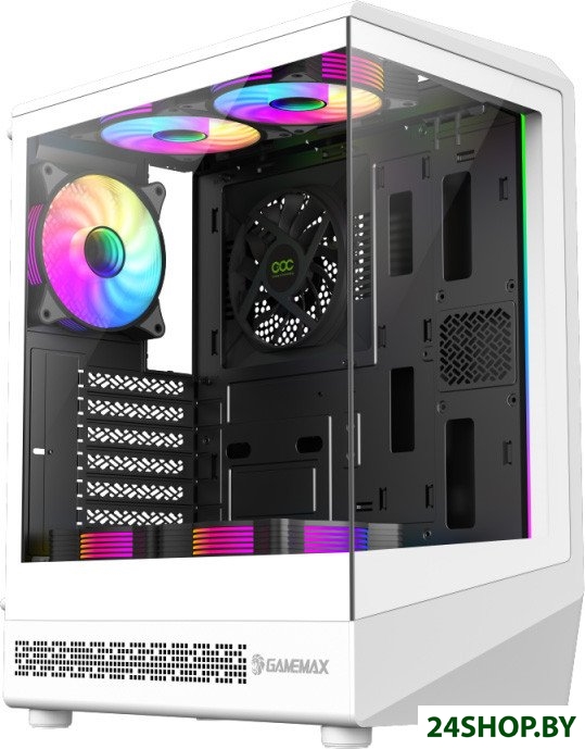 Корпус GameMax Vista COC WH (белый) Корпус GameMax Vista COC WH (белый)