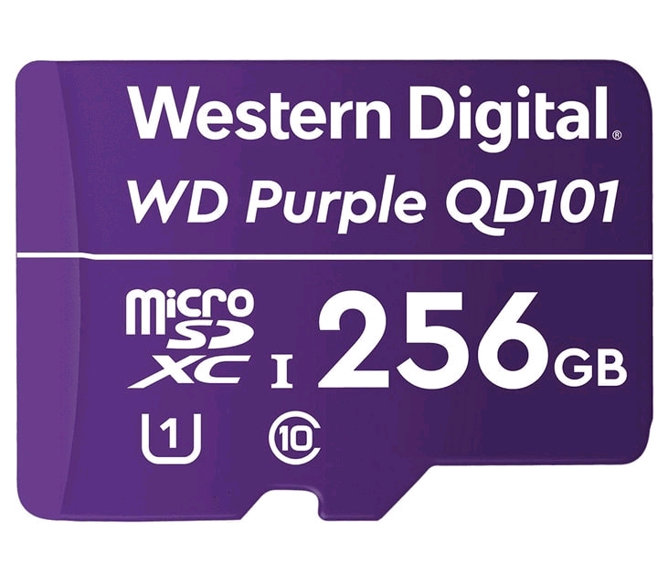 Флеш карта Western Digital (WD) Purple microSDXC WDD256G1P0C 256GB Флеш карта Western Digital (WD) Purple microSDXC WDD256G1P0C 256GB