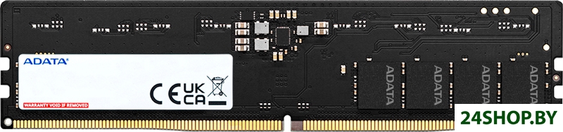 Оперативная память ADATA 8ГБ DDR5 5600 МГц AD5U56008G-S Оперативная память ADATA 8ГБ DDR5 5600 МГц AD5U56008G-S