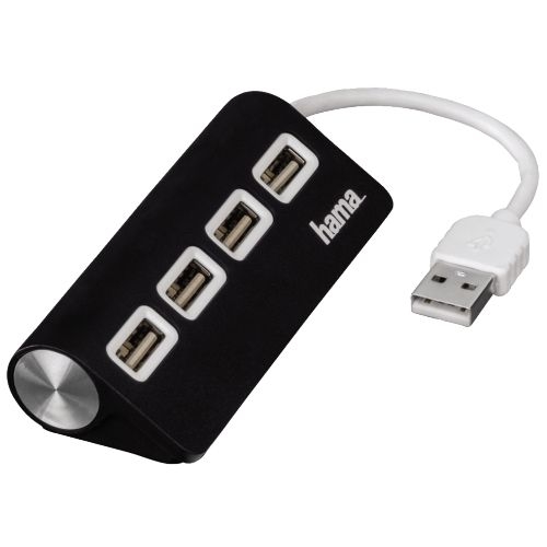USB-хаб Hama 12177 (черный) USB-хаб Hama 12177 (черный)