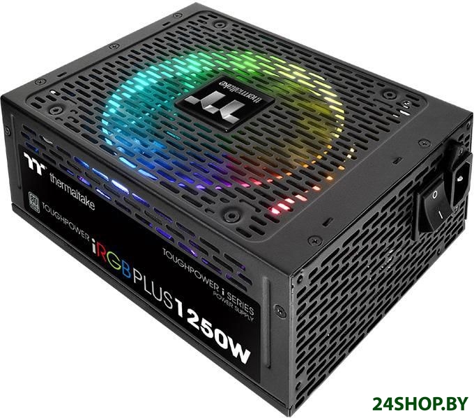 Блок питания Thermaltake Toughpower iRGB PLUS 1250W Titanium PS-TPI-1250DPCTEU-T Блок питания Thermaltake Toughpower iRGB PLUS 1250W Titanium PS-TPI-1250DPCTEU-T