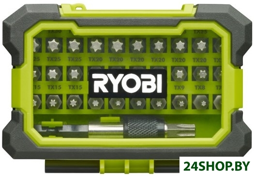 Набор бит Ryobi RAK32TSD (32 предмета) Набор бит Ryobi RAK32TSD (32 предмета)