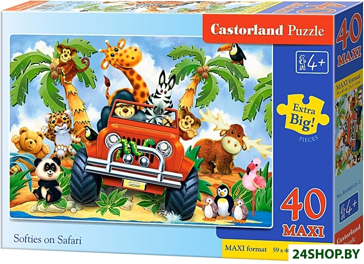 Пазл Castorland Сафари B-040131 Пазл Castorland Сафари B-040131