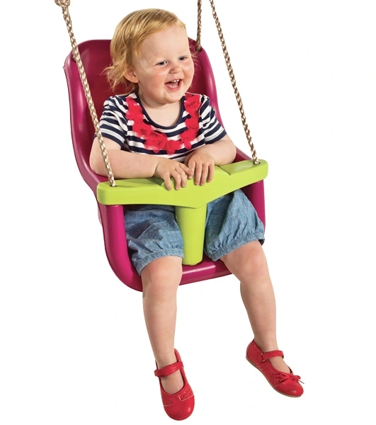 Детские качели KBT Baby Luxe (фиолетовый/салатовый) Детские качели KBT Baby Luxe (фиолетовый/салатовый)