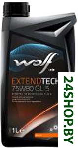 Трансмиссионное масло Wolf ExtendTech 80W-90 GL 5 1л Трансмиссионное масло Wolf ExtendTech 80W-90 GL 5 1л