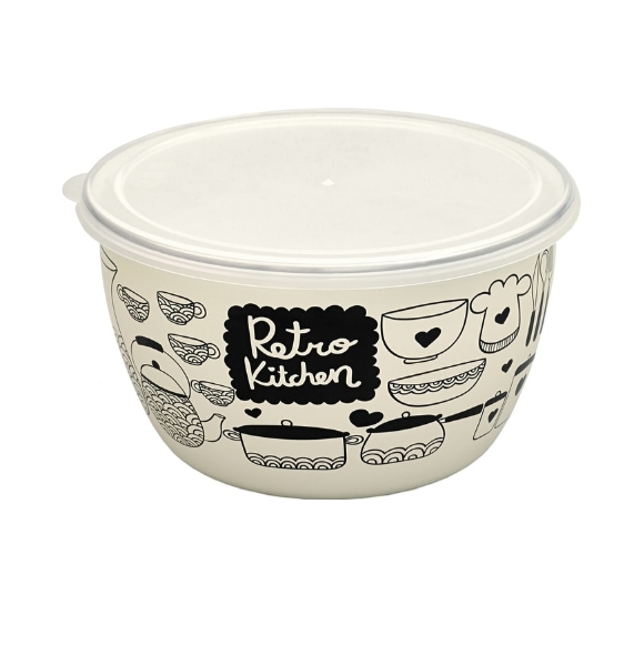Миска с пластиковой крышкой METROT 337755 Миска с пластиковой крышкой METROT 337755