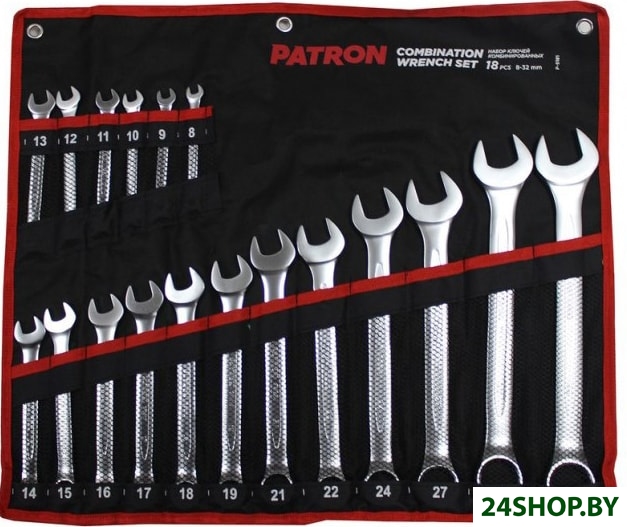 Набор ключей Patron P-5261P36 (25 предметов) Набор ключей Patron P-5261P36 (25 предметов)