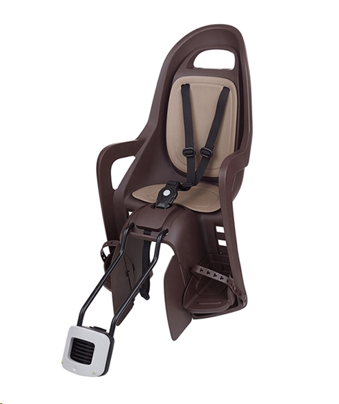 Детское велокресло Polisport Groovy 29 (dark brown/brown) Детское велокресло Polisport Groovy 29 (dark brown/brown)
