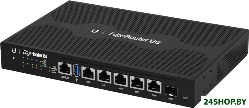 Коммутатор Ubiquiti EdgeRouter 6P Коммутатор Ubiquiti EdgeRouter 6P