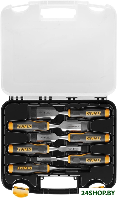 Набор стамесок DeWalt DWHT16852-9 (6 предметов) Набор стамесок DeWalt DWHT16852-9 (6 предметов)