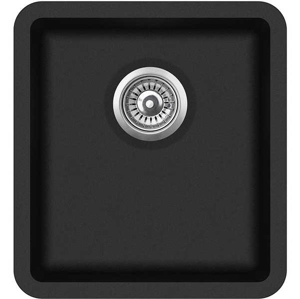 Мойка кухонная AquaSanita SQA 101 W (black metallic 601) Мойка кухонная AquaSanita SQA 101 W (black metallic 601)
