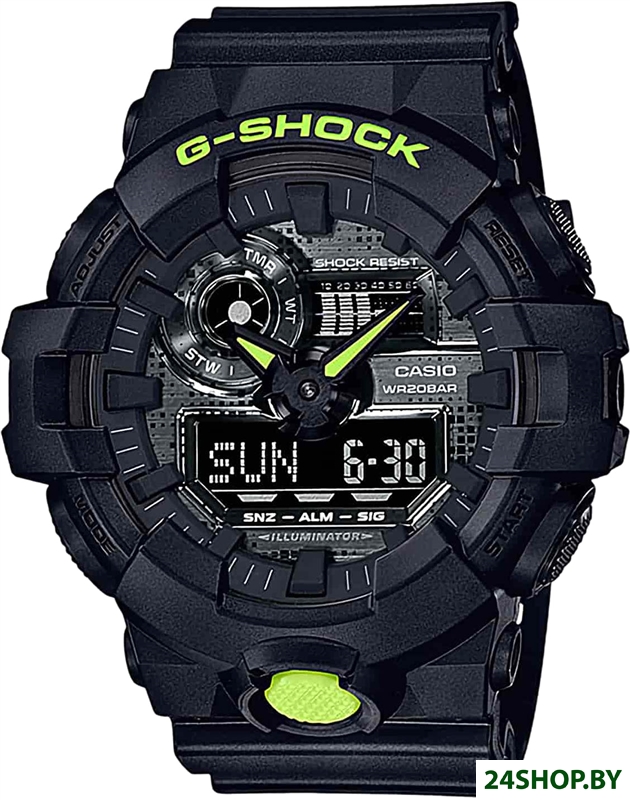 Наручные часы Casio G-Shock GA-700DC-1A Наручные часы Casio G-Shock GA-700DC-1A