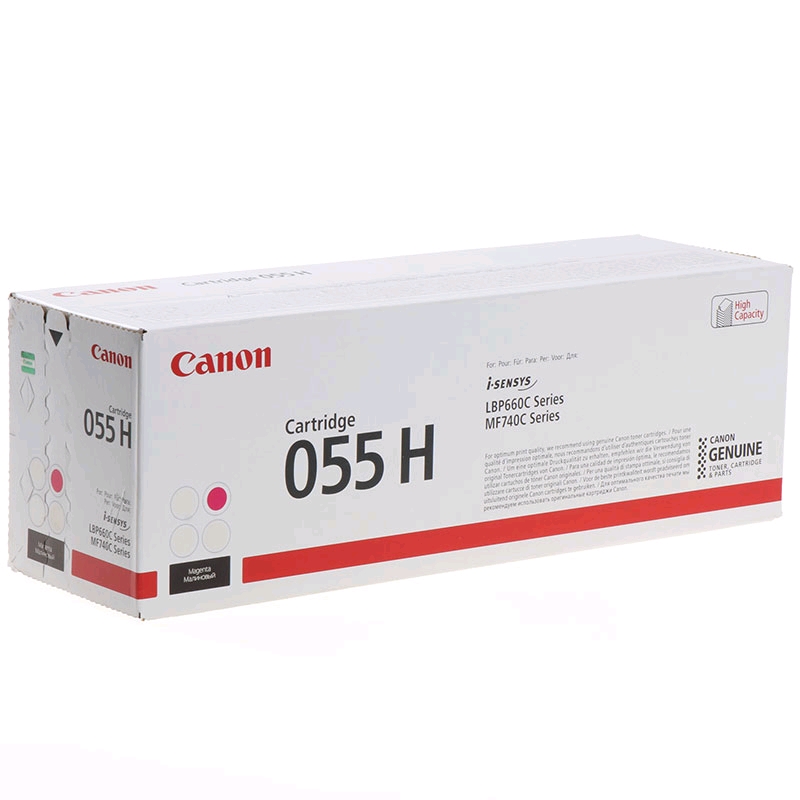 Картридж лазерный Canon 055 H 3018C002 (пурпурный) Картридж лазерный Canon 055 H 3018C002 (пурпурный)