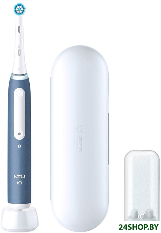 Электрическая зубная щетка Oral-B iO 4 My Way Ocean Blue + extra Brush IOG4K.2N6.1DK Электрическая зубная щетка Oral-B iO 4 My Way Ocean Blue + extra Brush IOG4K.2N6.1DK