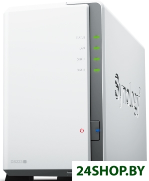 Сетевой накопитель Synology DiskStation DS223j Сетевой накопитель Synology DiskStation DS223j