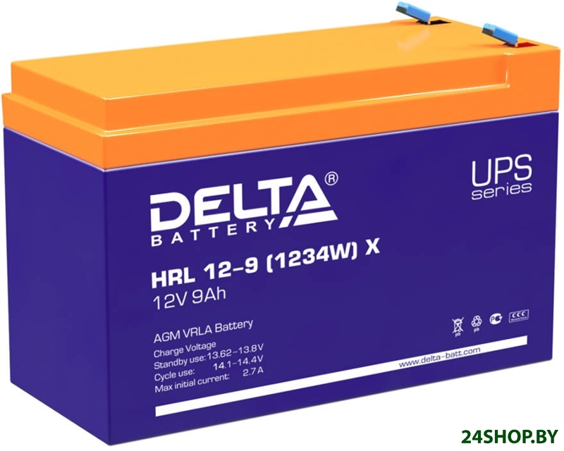 Батарея для ИБП DELTA HRL 12-9Х Батарея для ИБП DELTA HRL 12-9Х