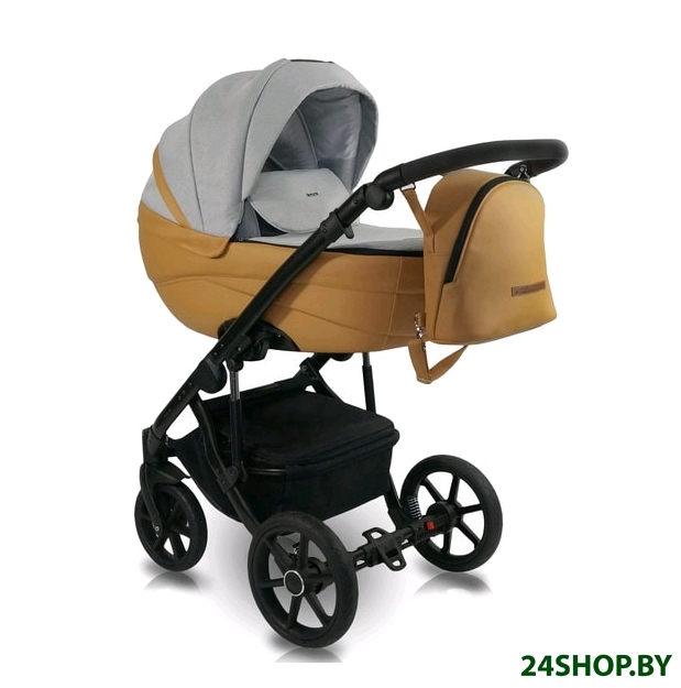 Детская универсальная коляска Bexa Ideal 2 в 1 (ID 05, серый/рыжая кожа) Детская универсальная коляска Bexa Ideal 2 в 1 (ID 05, серый/рыжая кожа)