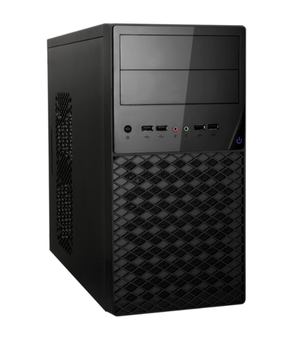 Корпус Minitower ExeGate BA-203U (450 Вт) (черный) Корпус Minitower ExeGate BA-203U (450 Вт) (черный)