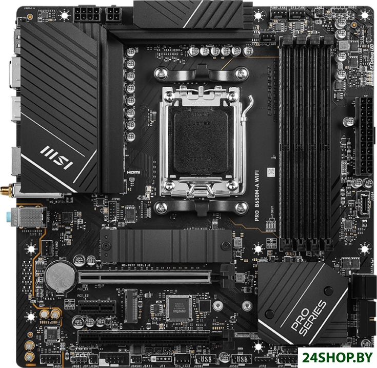 Материнская плата MSI PRO B650M-A WiFi Материнская плата MSI PRO B650M-A WiFi