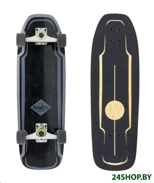 Лонгборд Mindless Surf Skate Black MS1000 Лонгборд Mindless Surf Skate Black MS1000