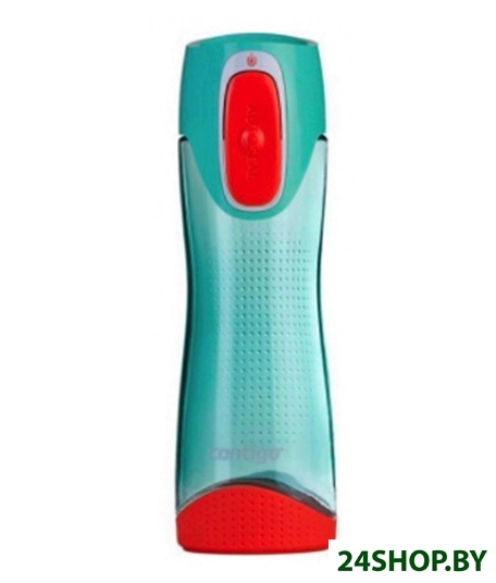 Бутылка Contigo Swish (бирюзовый/красный) (2095119) Бутылка Contigo Swish (бирюзовый/красный) (2095119)