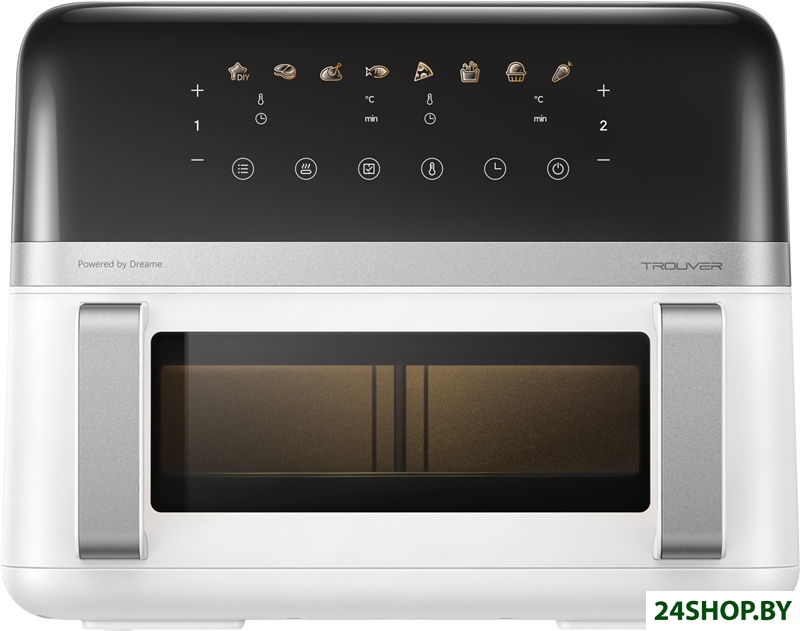 Аэрогриль (аэрофритюрница) Trouver Air Fryer FD20 Pro AF-5518ATB (белый) Аэрогриль (аэрофритюрница) Trouver Air Fryer FD20 Pro AF-5518ATB (белый)