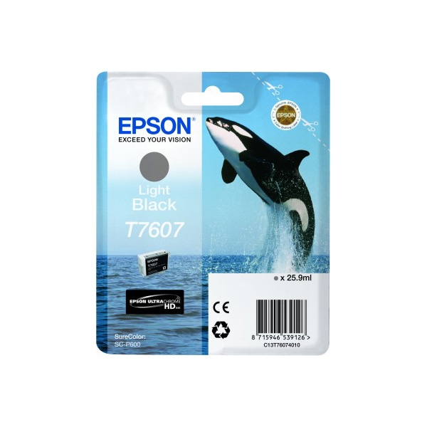 Картридж EPSON T7607 Light black (C13T76074010) Картридж EPSON T7607 Light black (C13T76074010)