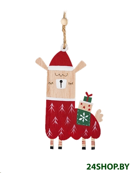 Игрушка Erich Krause Decor Новогодняя лама (53590) Игрушка Erich Krause Decor Новогодняя лама (53590)