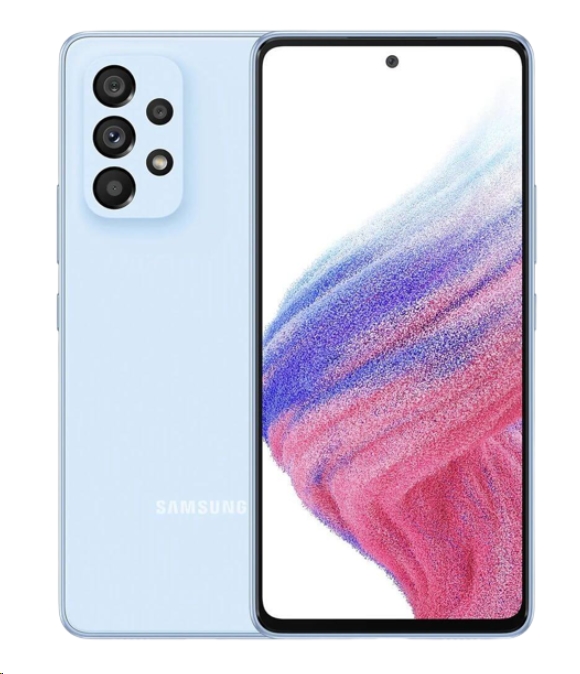 Смартфон Samsung Galaxy A53 5G SM-A536B/DS 6GB/128GB (голубой) Смартфон Samsung Galaxy A53 5G SM-A536B/DS 6GB/128GB (голубой)