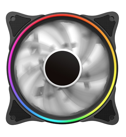 Вентилятор для корпуса GameMax FN-12Rainbow-W Вентилятор для корпуса GameMax FN-12Rainbow-W