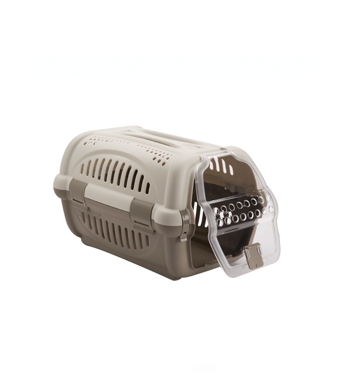 Переноска для животных Georplast Rhino 10569 (серый, бежевый) Переноска для животных Georplast Rhino 10569 (серый, бежевый)