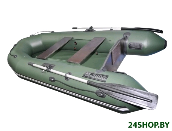 Моторно-гребная лодка Муссон 2600 С (зеленый) Моторно-гребная лодка Муссон 2600 С (зеленый)
