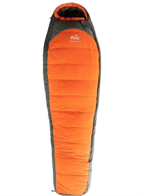 Спальный мешок кокон Tramp Oimyakon T-Loft Regular TRS-048R-LT (левый, оранжевый/серый) Спальный мешок кокон Tramp Oimyakon T-Loft Regular TRS-048R-LT (левый, оранжевый/серый)